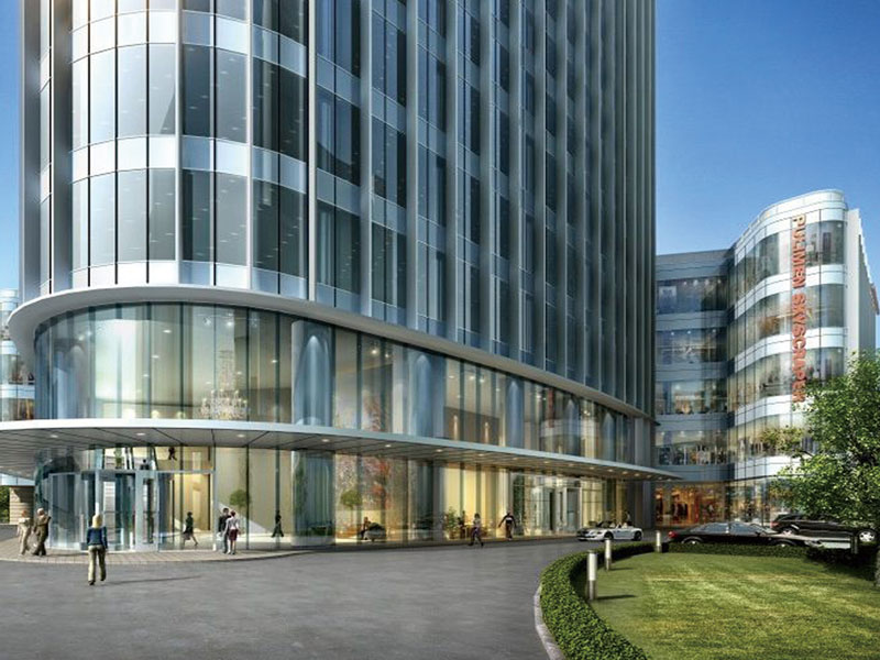 九游会官网暖通配套施工的—济南绿地中央广场